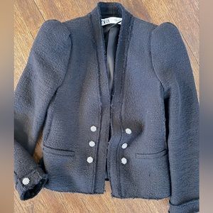 ZARA tweed blazer. XS. PERFECT CONDITION